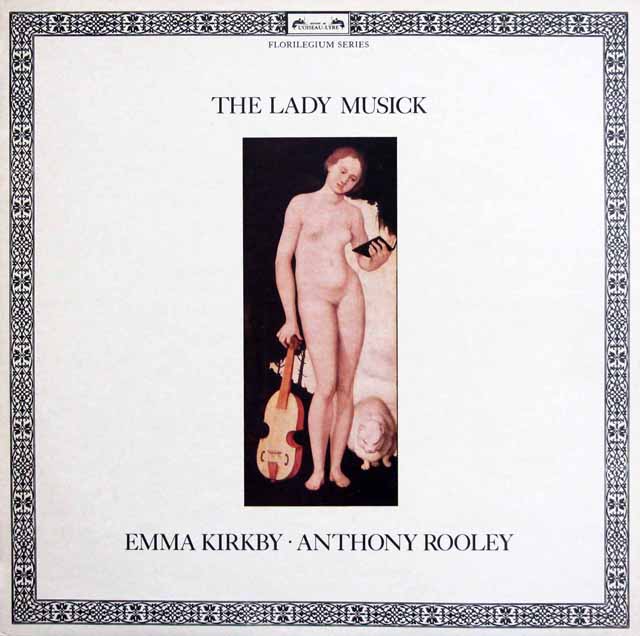 カークビー、ルーリーのエリザベス王朝のリュート歌曲集　蘭L'OISEAU-LYRE　3401　LP レコード