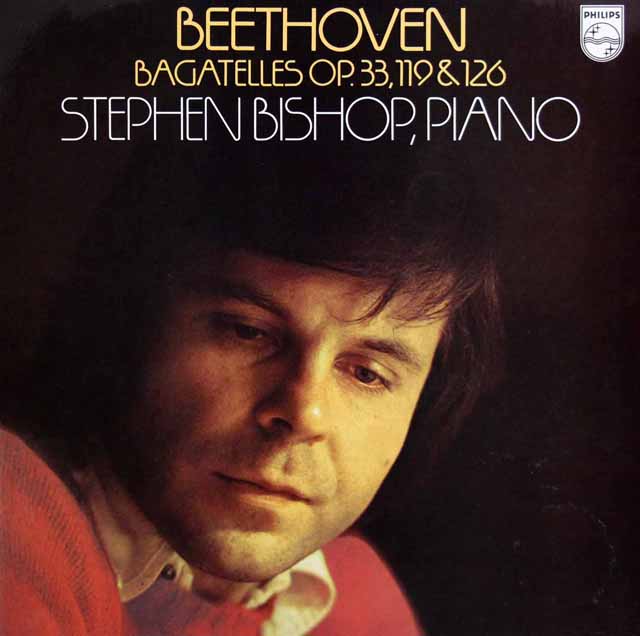 ビショップのベートーヴェン/7つのバガテル ほか　蘭PHILIPS　3794　LP レコード