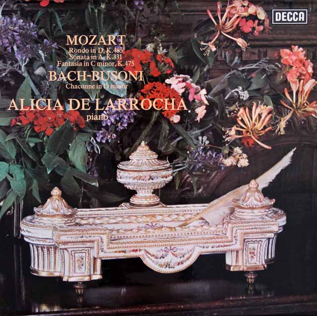【オリジナル盤】　ラローチャのモーツァルト/ピアノソナタ第11番「トルコ行進曲付」ほか　英DECCA　3403　LP レコード