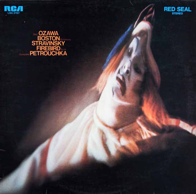 小澤のストラヴィンスキー/「火の鳥」、「ペトルーシュカ」　独RCA  3403　LP レコード