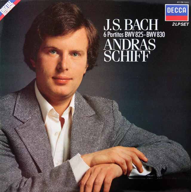 シフのバッハ/6つのパルティータ　蘭DECCA　3794　LP レコード