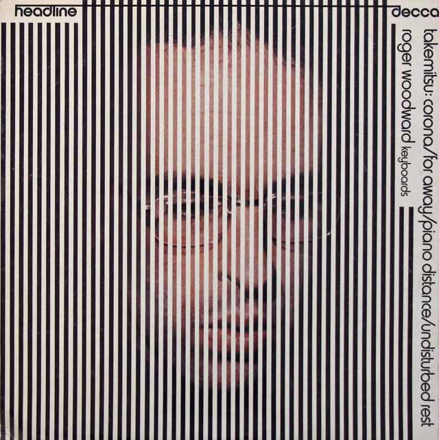 【オリジナル盤】　ウッドワードの武満/「コロナ」「ファー・アウェイ」ほか　英DECCA　3404　LP レコード