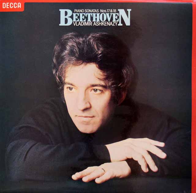 【オリジナル盤】　アシュケナージのベートーヴェン/ピアノソナタ第17、18番　英DECCA　3404　LP レコード