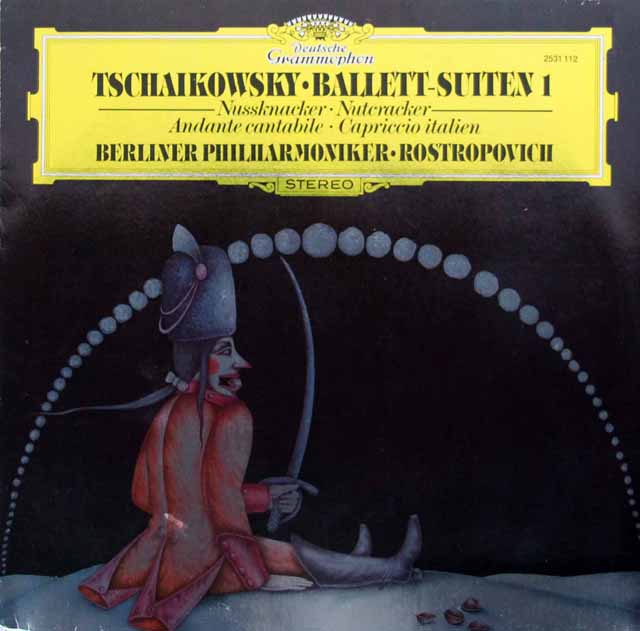 ロストロポーヴィチのチャイコフスキー/「くるみ割り人形」ほか   独DGG　3794　LP レコード
