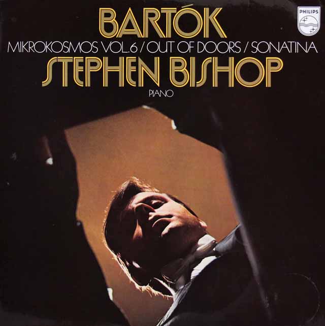 ビショップ・コヴァセビチのバルトーク/ミクロコスモス第6巻 ほか　蘭PHILIPS　3405　LP レコード