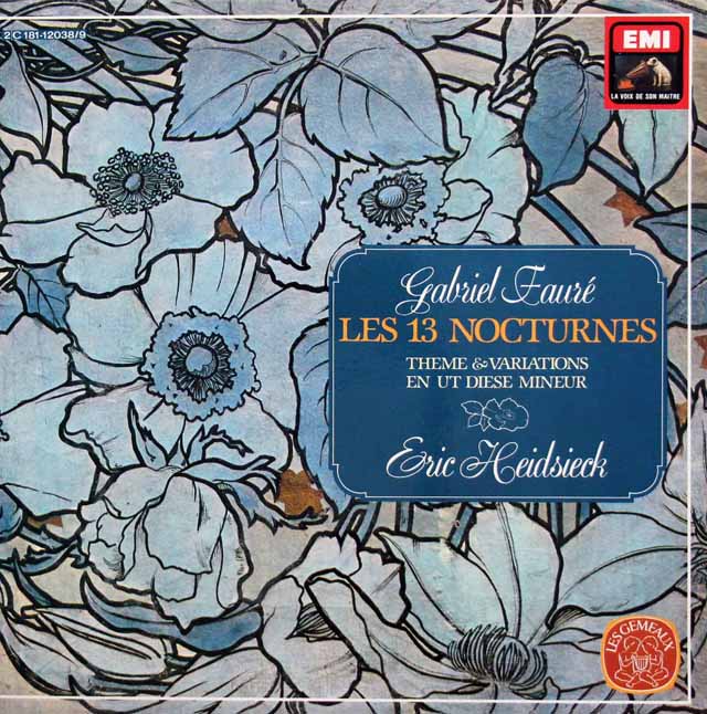 ハイドシェックのフォーレ/夜想曲集　仏EMI(VSM)　3405　LP レコード