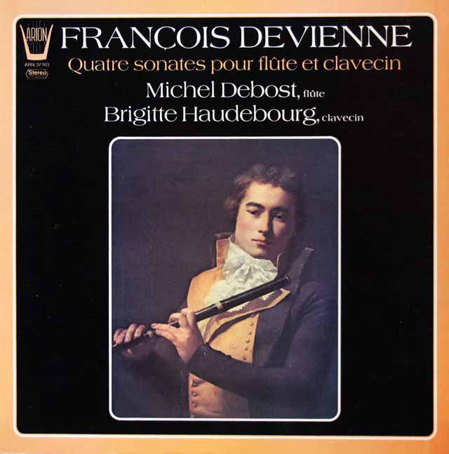 デボスト&オドブールのドヴィエンヌ/フルートソナタ 集　仏ARION　3793　LP レコード