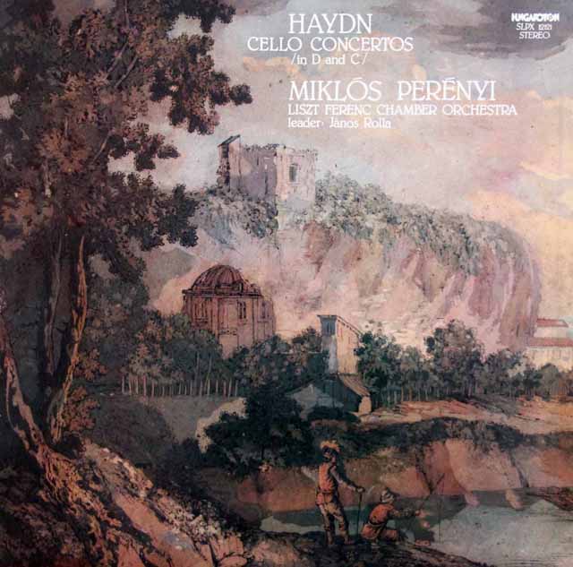 ペレーニのハイドン/チェロ協奏曲第1&2番 　ハンガリーHUNGAROTON　3405　LP レコード