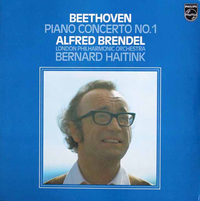 ブレンデル、ハイティンクのベートーヴェン/ピアノ協奏曲第1番　蘭PHILIPS　3406　LP レコード