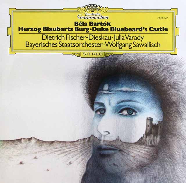F=ディースカウ、サヴァリッシュらのバルトーク/青ひげ公の城　独DGG　3793　LP レコード