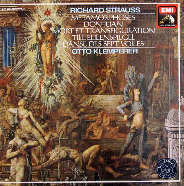 クレンペラーのR.シュトラウス/「ドン・ファン」ほか　仏EMI（VSM）　3899　LP レコード