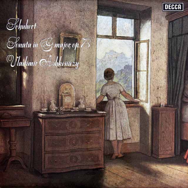 【オリジナル盤】　アシュケナージのシューベルト/ピアノソナタ第18番「幻想」　英DECCA　3410　LP レコード