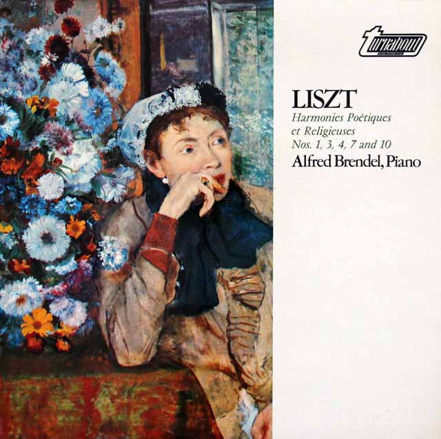 ブレンデルのリスト/「詩的で宗教的な調べ」より　英turnabout　3410　LP レコード