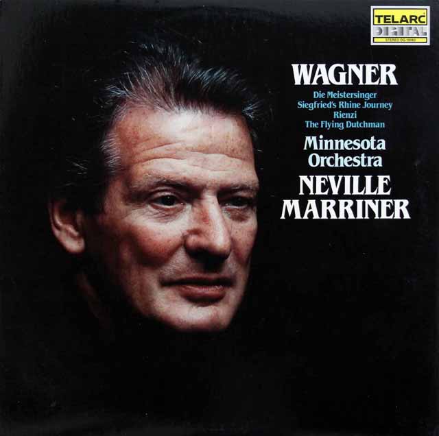 マリナーのワーグナー/序曲集　独TELARC　3411　LPレコード