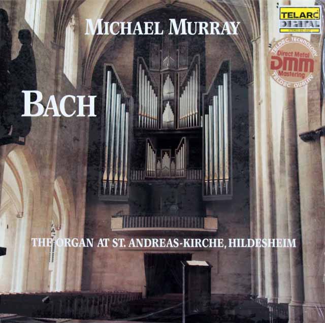 マレーのバッハ/前奏曲とフーガ（BWV546、541）ほか　独TELARC　3898　LPレコード