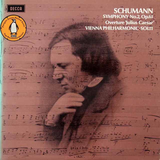 【オリジナル盤】　ショルティのシューマン/交響曲第2番ほか　英DECCA　3412　LP レコード