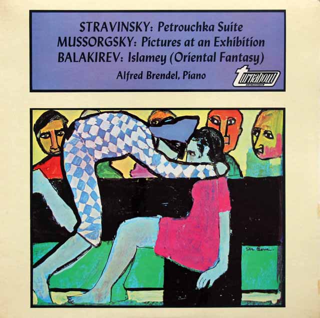 ブレンデルのムソルグスキー/展覧会の絵ほか　英turnabout　3412　LP レコード