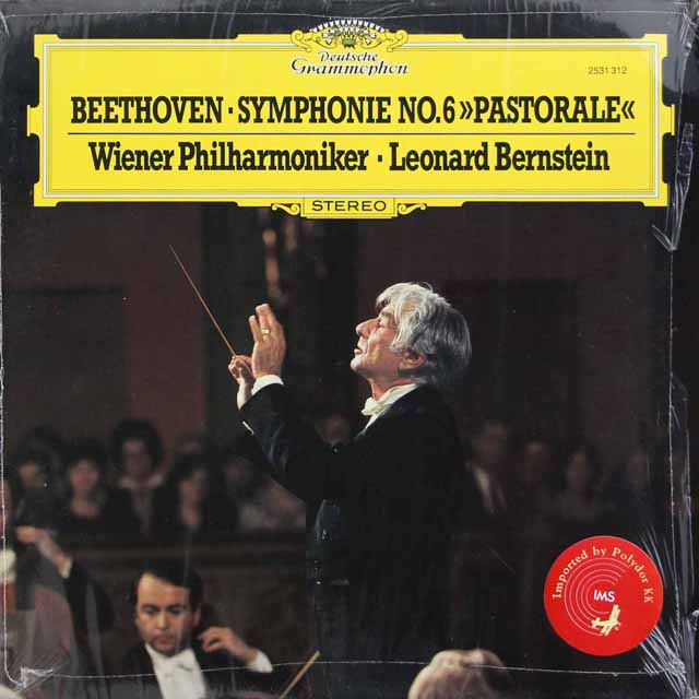 バーンスタインのベートーヴェン/交響曲第6番「田園」　独DGG　3412　LP レコード