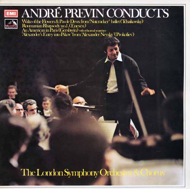 プレヴィンのチャイコフスキー/くるみ割り人形から「花のワルツ」ほか　英EMI　3413　LP レコード
