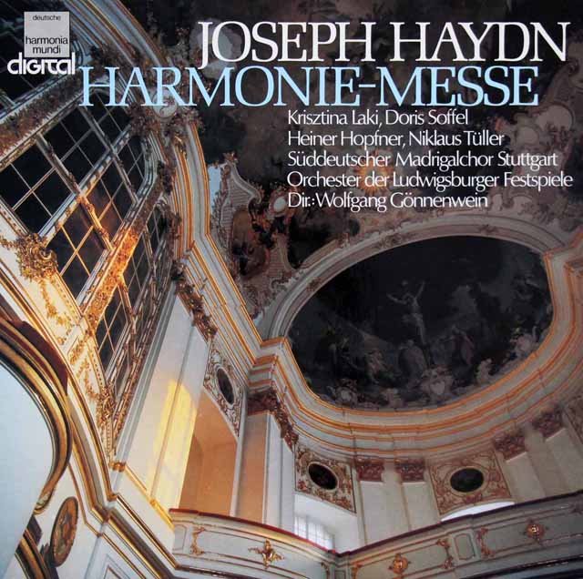 ゲンネンヴァインのハイドン/ハルモニー・ミサ　独HM　3413　LP レコード