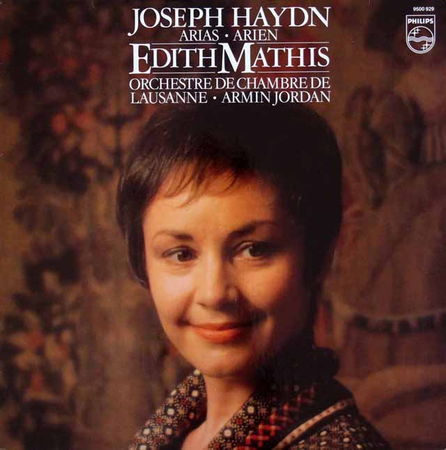 マティスのハイドン/「オペラアリア集」　蘭PHILIPS　3413　LP レコード