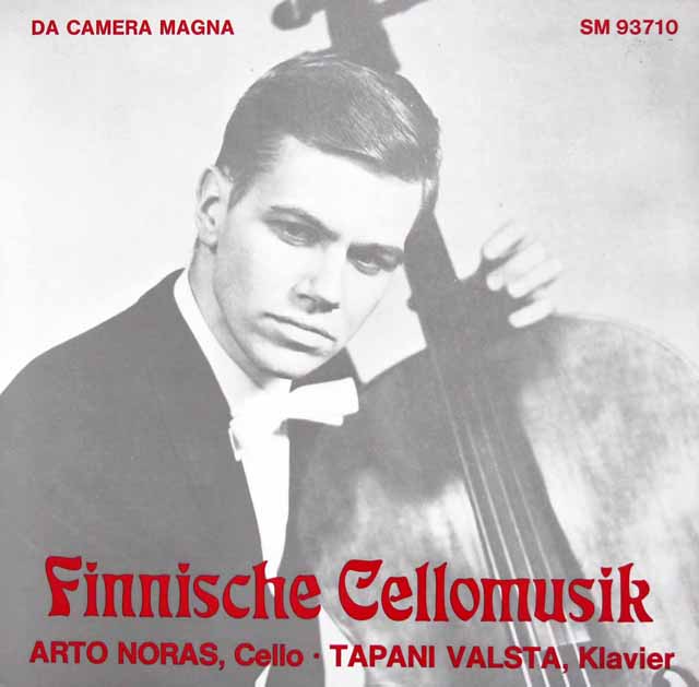 ノラス、ヴァルスタのフィンランドチェロ音楽集　独DA CAMARA MAGNA　3897　LP レコード