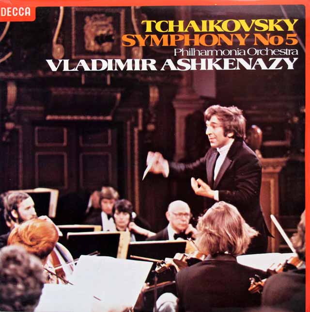 【オリジナル盤】　アシュケナージのチャイコフスキー/交響曲第5番　英DECCA　3414　LP レコード