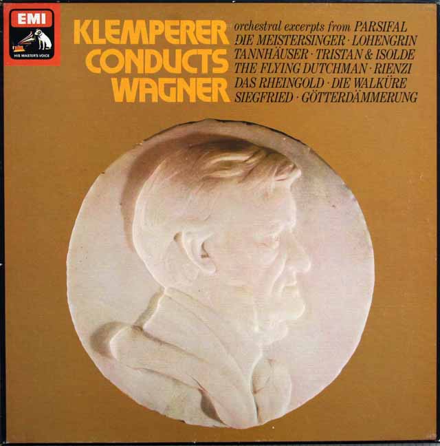 クレンペラーのワーグナー作品集　英EMI　3414　LP レコード
