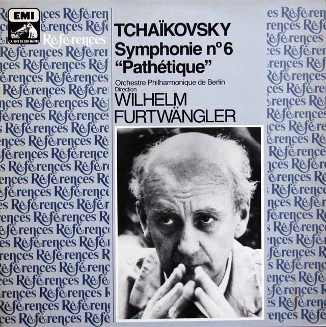 フルトヴェングラーのチャイコフスキー/交響曲第6番「悲愴」　仏EMI（VSM）　3415　LP レコード