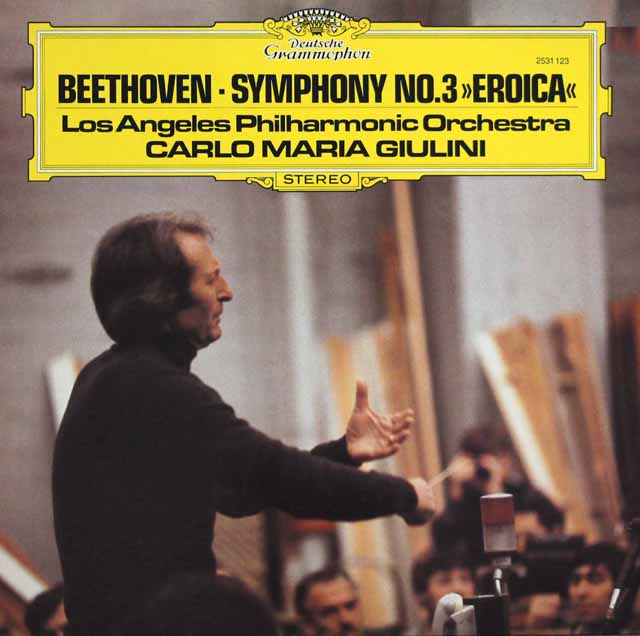 ジュリーニのベートーヴェン/交響曲第3番「英雄」　独DGG　3897　LP レコード