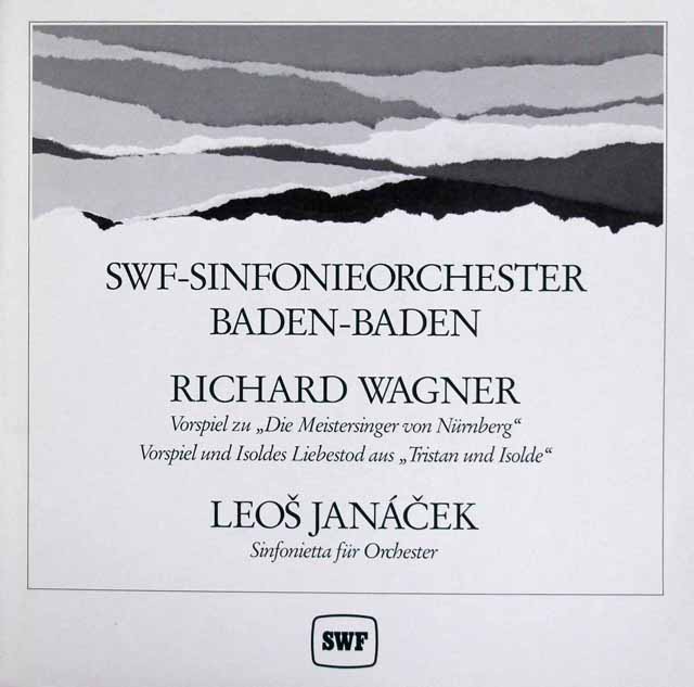 ギーレンのワーグナー/「ニュルンベルクのマイスタージンガー」第1幕への前奏曲ほか　独SWF　3416　LP レコード