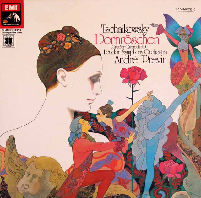 プレヴィンのチャイコフスキー/「眠りの森の美女」（抜粋）　独EMI　3897　LP レコード