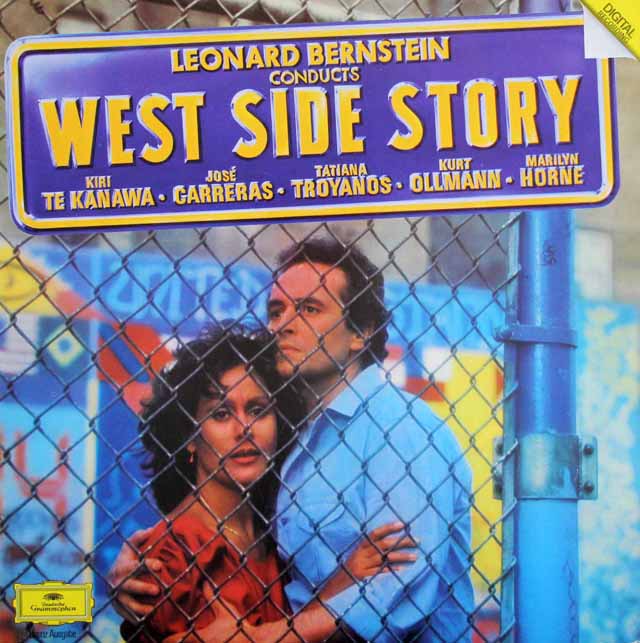 バーンスタインの自作自演/「ウエスト・サイド・ストーリー」　独ETERNA　3897　LP レコード