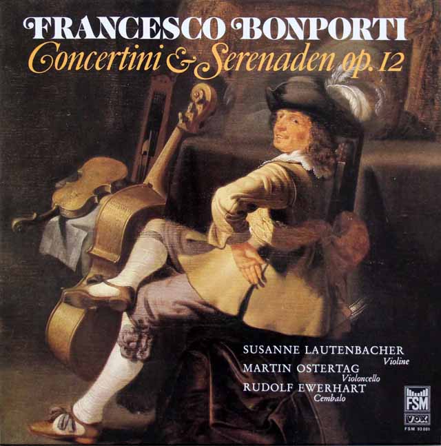 ラウテンバッハーらのボンポルティ/「コンチェルティーノとセレナータ」　独FSM　3417　LP レコード