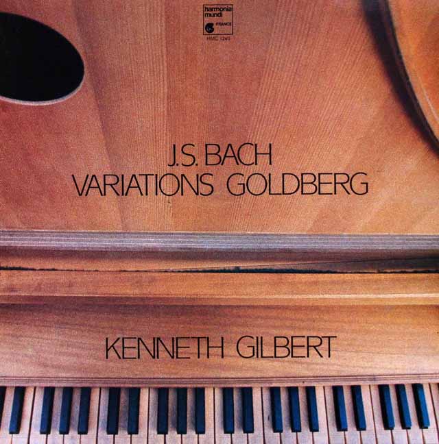 ギルバートのバッハ/ゴルトベルク変奏曲　仏HM　3420　LP レコード