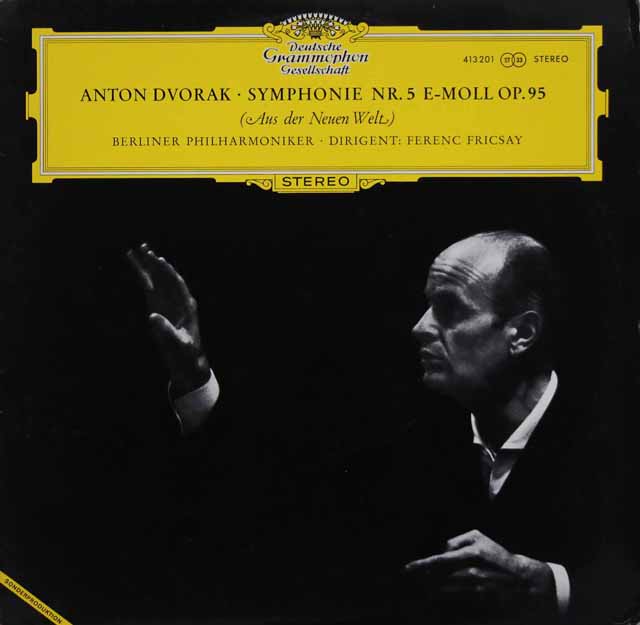 フリッチャイのドヴォルザーク/交響曲第9（5）番「新世界より」　独DGG　3420　LPレコード