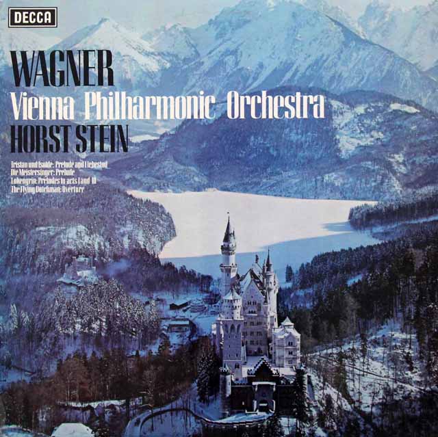 【オリジナル盤】　シュタインのワーグナー/前奏曲集　英DECCA　3420　LPレコード