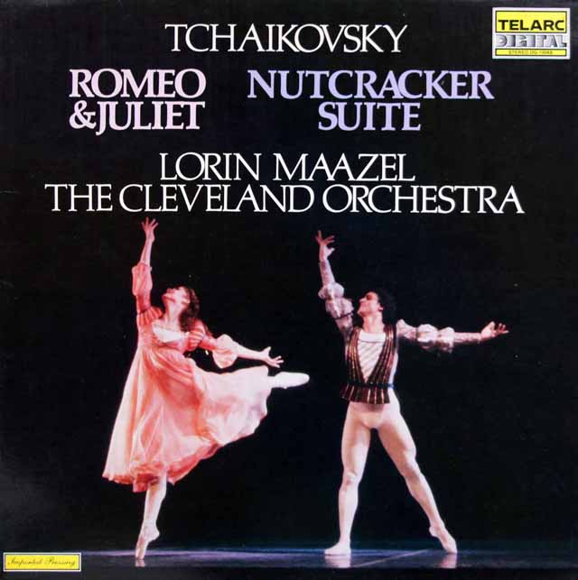 マゼールのチャイコフスキー/「ロメオとジュリエット」、「くるみ割り人形」　 独TELARC　3421　LP レコード