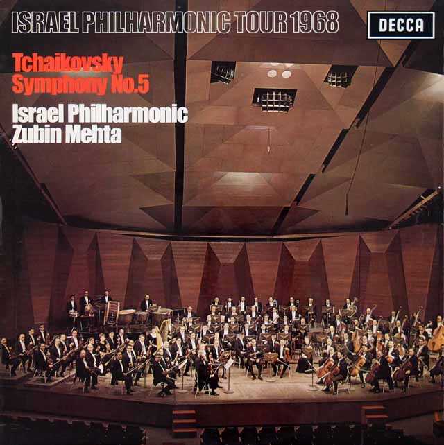 【オリジナル盤】　メータのチャイコフスキー/交響曲第5番　英DECCA　3421　LP レコード
