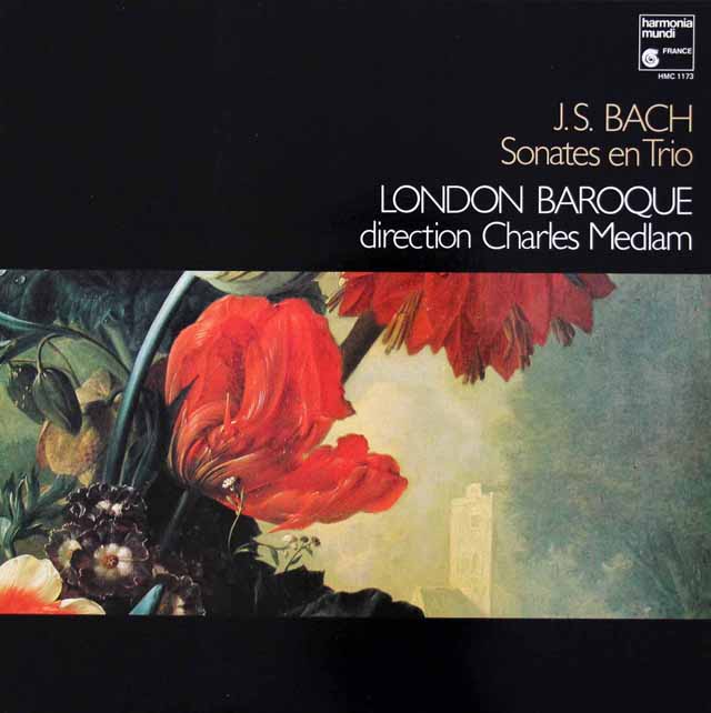 メドラム、ロンドン・バロックのバッハ/トリオ・ソナタ集　仏HM　3421　LP レコード