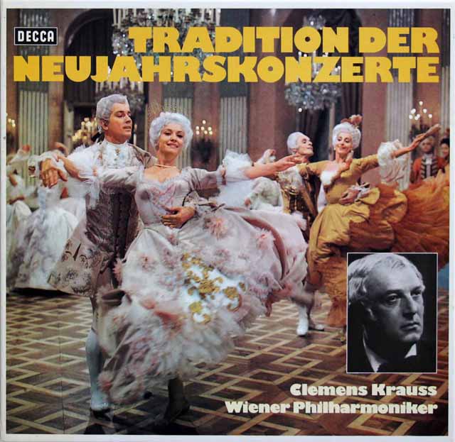 クレメンス・クラウスのニューイヤー・コンサート　独DECCA　3421　LP レコード