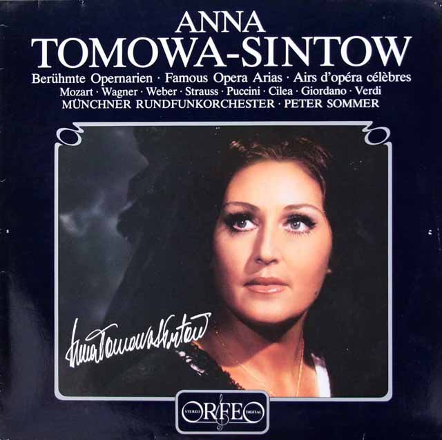 トモワ＝シントウのオペラアリア集　独ORFEO　3422　LP レコード