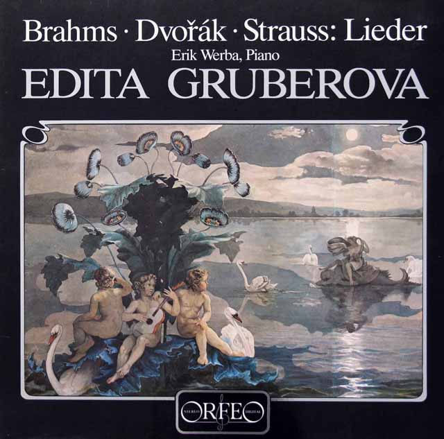 グルベローヴァのブラームス/「ひばりの歌」ほか　独ORFEO　3422　LP レコード