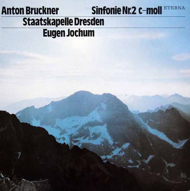ヨッフムのブルックナー/交響曲第2番　独ETERNA　3423　LP レコード