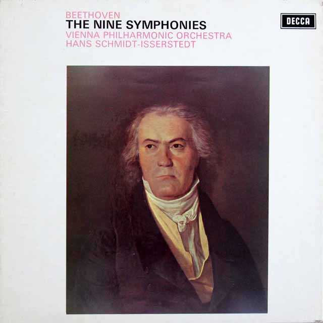 イッセルシュテットのベートーヴェン/交響曲全集　英DECCA　3423　LP レコード