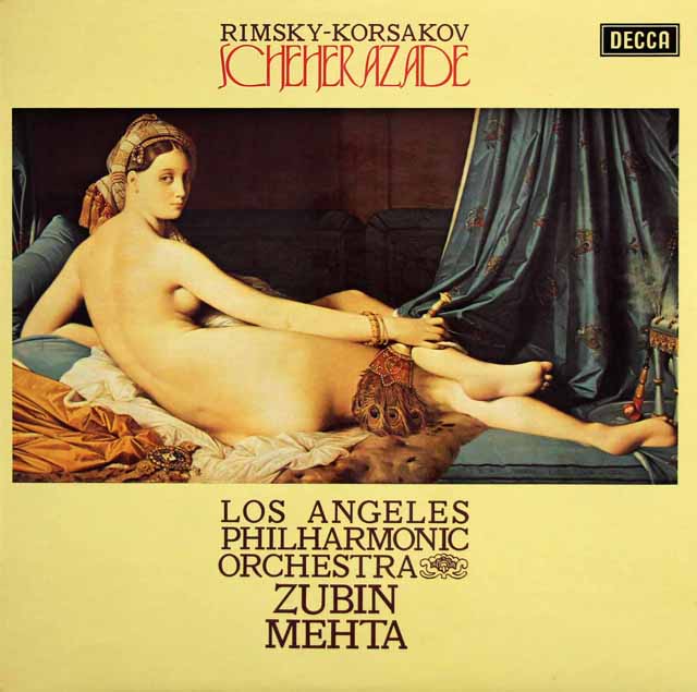 【オリジナル盤】　メータのリムスキー=コルサコフ/「シェヘラザード」　英DECCA　3424　LP レコード