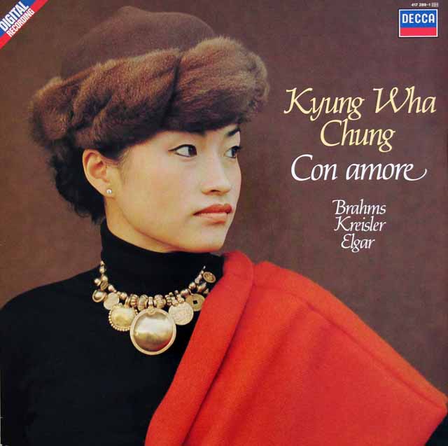 チョンの「コン・アモーレ」　クライスラー/「愛の喜び」ほか　蘭DECCA　3424　LP レコード