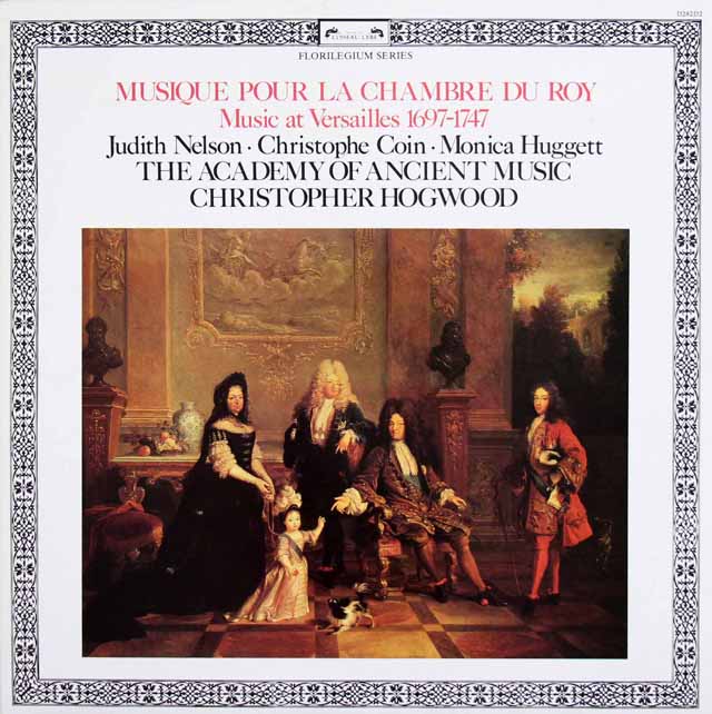 ホグウッドの「ヴェルサイユ宮殿の音楽」　蘭L'OISEAU-LYRE　3424　LP レコード