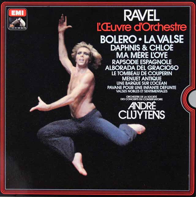 クリュイタンスのラヴェル/「ボレロ」ほか管弦楽曲全集　仏EMI(VSM)　3424　LP レコード