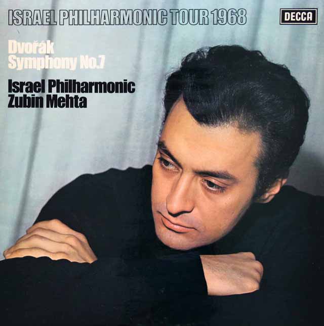メータのドヴォルザーク/交響曲第7番　英DECCA　3425　LP レコード